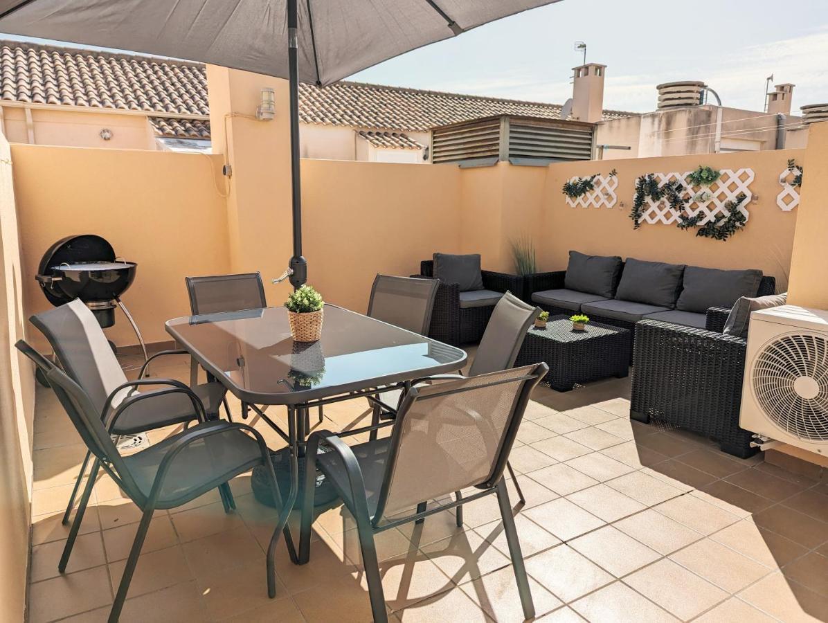 Apartamento Las Palmeras - Con Terraza, Barbacoa, Aire Acondicionado Y A 250M De La Playa! Los Alcázares Extérieur photo